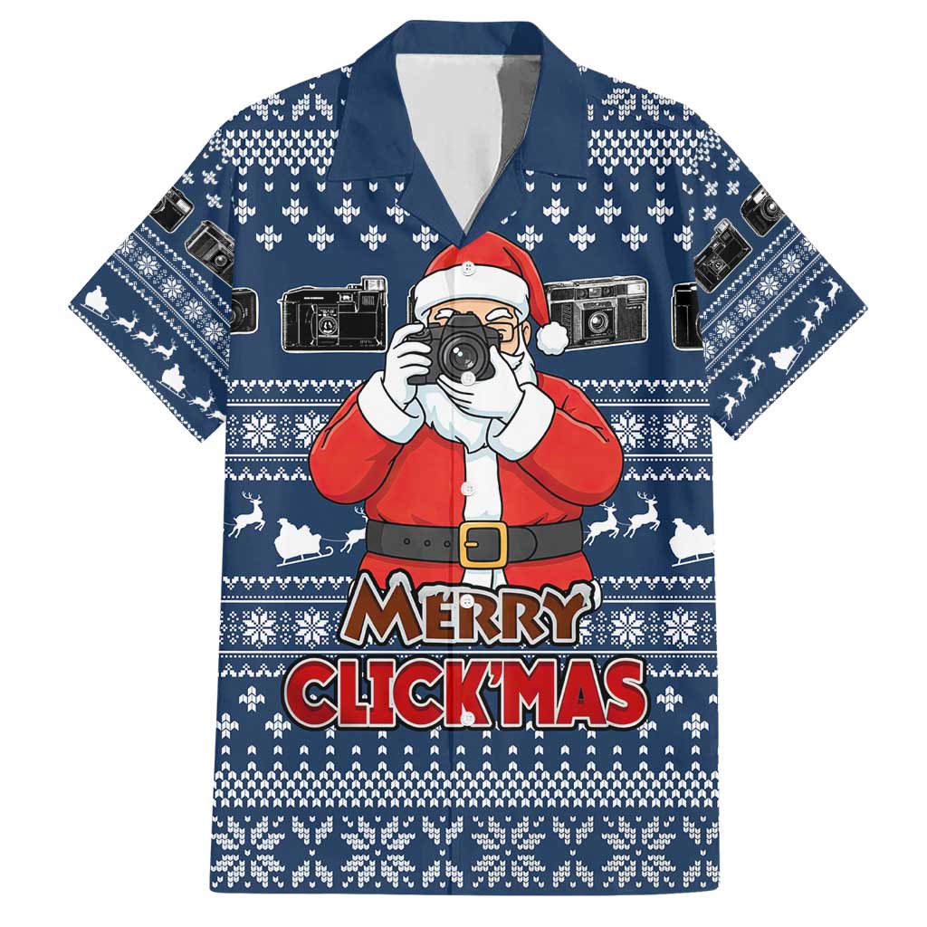 Merry Clickmas Christmas Hawaiian Shirt Xmas Holiday Patterns - Wonder Print Shop