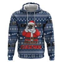 Merry Clickmas Christmas Hoodie Xmas Holiday Patterns - Wonder Print Shop