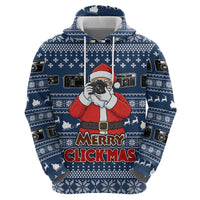 Merry Clickmas Christmas Hoodie Xmas Holiday Patterns - Wonder Print Shop