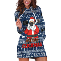Merry Clickmas Christmas Hoodie Dress Xmas Holiday Patterns - Wonder Print Shop