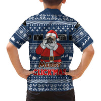 Merry Clickmas Christmas Kid Hawaiian Shirt Xmas Holiday Patterns - Wonder Print Shop