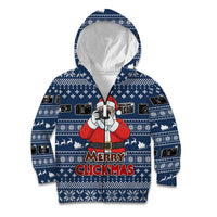 Merry Clickmas Christmas Kid Hoodie Xmas Holiday Patterns - Wonder Print Shop