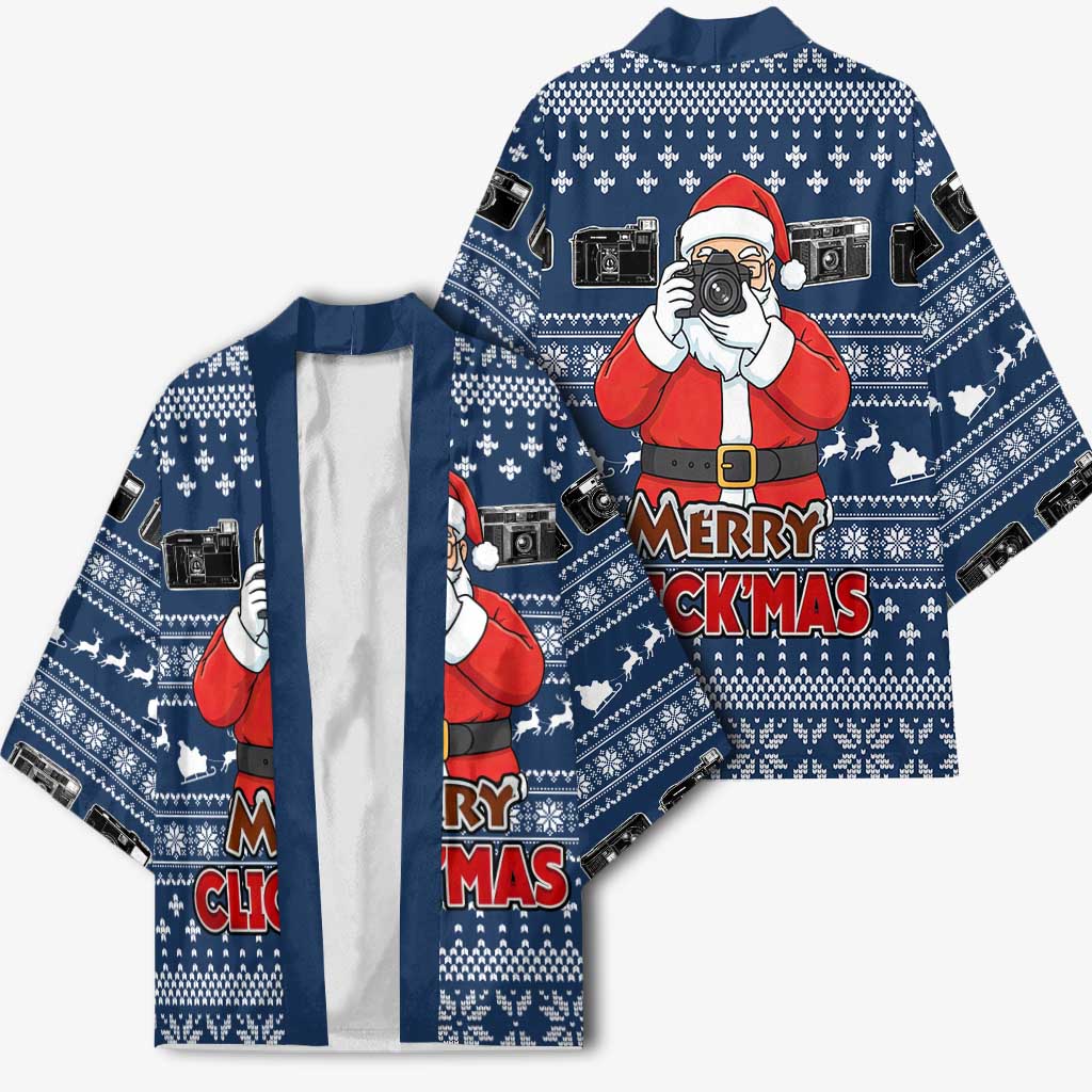 Merry Clickmas Christmas Kimono Xmas Holiday Patterns - Wonder Print Shop