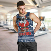 Merry Clickmas Christmas Men Tank Top Xmas Holiday Patterns - Wonder Print Shop