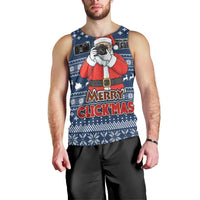 Merry Clickmas Christmas Men Tank Top Xmas Holiday Patterns - Wonder Print Shop
