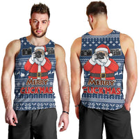 Merry Clickmas Christmas Men Tank Top Xmas Holiday Patterns - Wonder Print Shop
