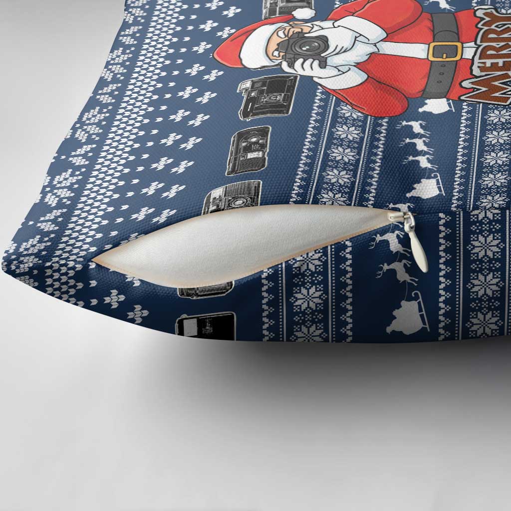 Merry Clickmas Christmas Pillow Cover Xmas Holiday Patterns - Wonder Print Shop