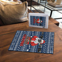 Merry Clickmas Christmas Puzzle Xmas Holiday Patterns - Wonder Print Shop