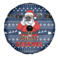 Merry Clickmas Christmas Spare Tire Cover Xmas Holiday Patterns - Wonder Print Shop