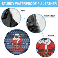 Merry Clickmas Christmas Spare Tire Cover Xmas Holiday Patterns - Wonder Print Shop