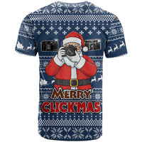 Merry Clickmas Christmas T Shirt Xmas Holiday Patterns - Wonder Print Shop