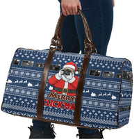 Merry Clickmas Christmas Travel Bag Xmas Holiday Patterns - Wonder Print Shop
