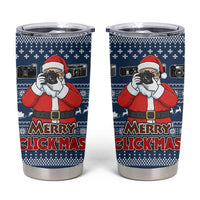 Merry Clickmas Christmas Tumbler Cup Xmas Holiday Patterns - Wonder Print Shop