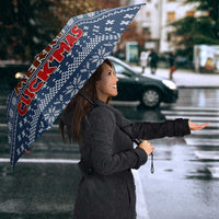 Merry Clickmas Christmas Umbrella Xmas Holiday Patterns - Wonder Print Shop
