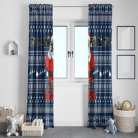 Merry Clickmas Christmas Window Curtain Xmas Holiday Patterns - Wonder Print Shop