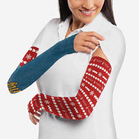 Ho Ho Hold My Beer Santa Christmas Design Arm Sleeves Xmas Holiday Patterns - Wonder Print Shop