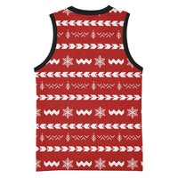 Ho Ho Hold My Beer Santa Christmas Design Basketball Jersey Xmas Holiday Patterns - Wonder Print Shop