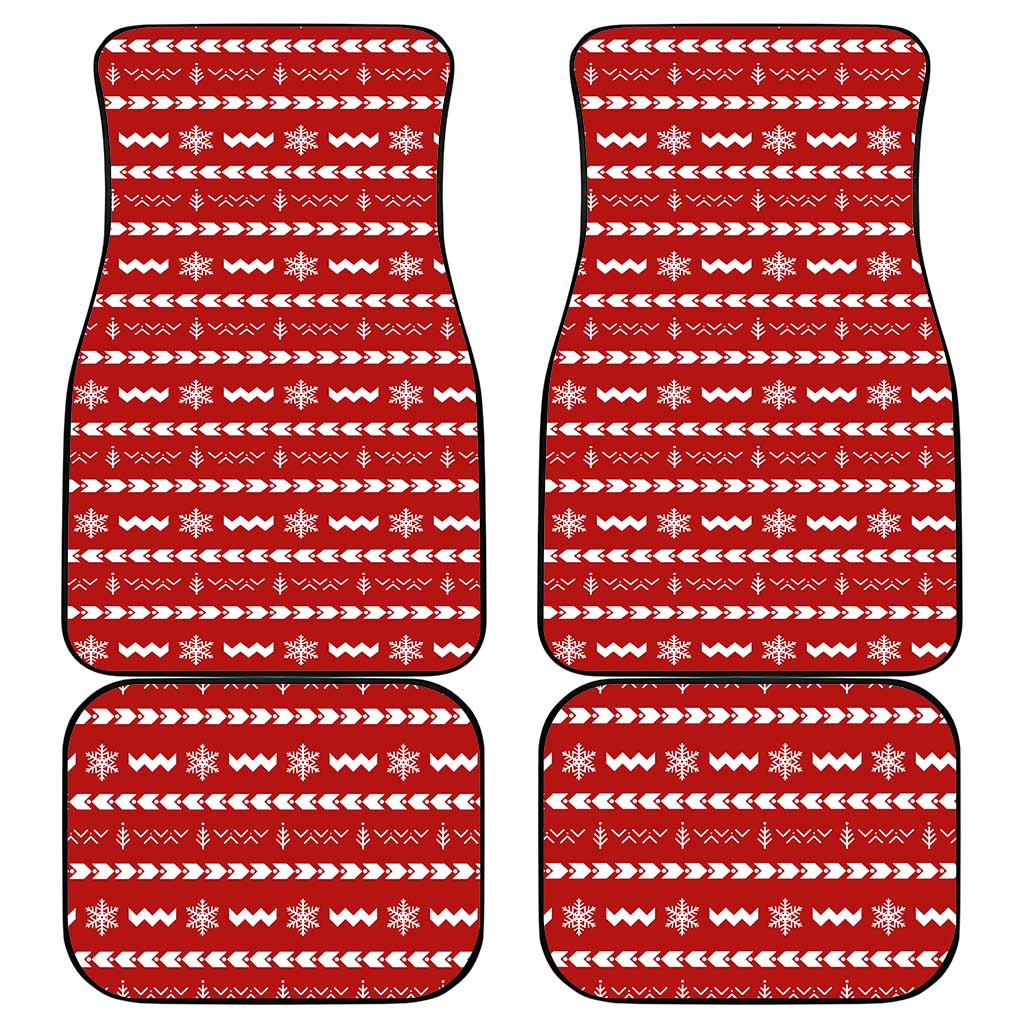 Ho Ho Hold My Beer Santa Christmas Design Car Mats Xmas Holiday Patterns - Wonder Print Shop
