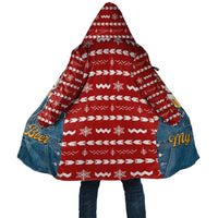 Ho Ho Hold My Beer Santa Christmas Design Cloak Xmas Holiday Patterns - Wonder Print Shop