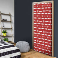 Ho Ho Hold My Beer Santa Christmas Design Door Cover Xmas Holiday Patterns - Wonder Print Shop