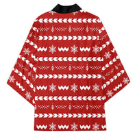 Ho Ho Hold My Beer Santa Christmas Design Kimono Xmas Holiday Patterns - Wonder Print Shop