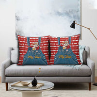 Ho Ho Hold My Beer Santa Christmas Design Pillow Cover Xmas Holiday Patterns - Wonder Print Shop