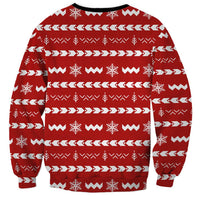 Ho Ho Hold My Beer Santa Christmas Design Sweatshirt Xmas Holiday Patterns - Wonder Print Shop