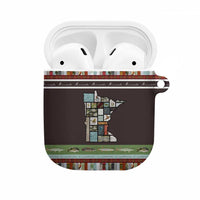 In The Deep Heart Of Minnesota Christmas Design AirPods Case Xmas Holiday Patterns - Wonder Print Shop