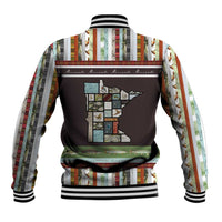 In The Deep Heart Of Minnesota Christmas Design Baseball Jacket Xmas Holiday Patterns - Wonder Print Shop