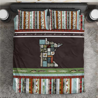 In The Deep Heart Of Minnesota Christmas Design Bedding Set Xmas Holiday Patterns - Wonder Print Shop