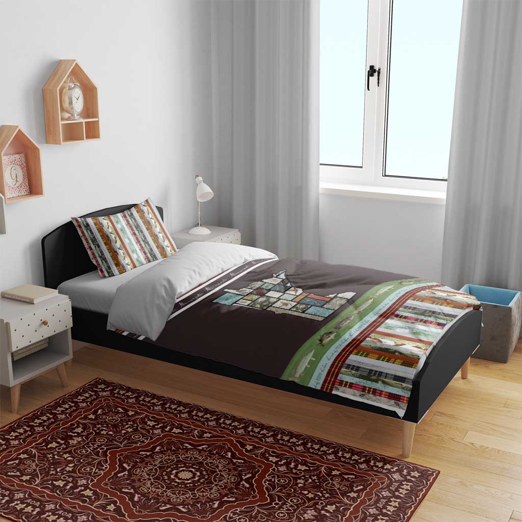 In The Deep Heart Of Minnesota Christmas Design Bedding Set Xmas Holiday Patterns - Wonder Print Shop