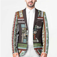 In The Deep Heart Of Minnesota Christmas Design Blazer Xmas Holiday Patterns - Wonder Print Shop