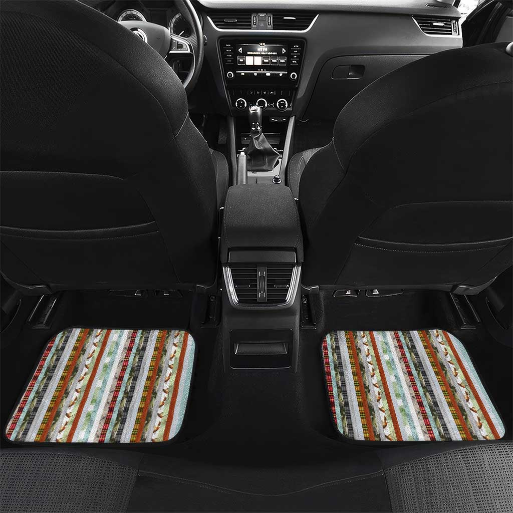 In The Deep Heart Of Minnesota Christmas Design Car Mats Xmas Holiday Patterns - Wonder Print Shop