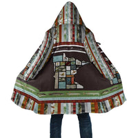 In The Deep Heart Of Minnesota Christmas Design Cloak Xmas Holiday Patterns - Wonder Print Shop