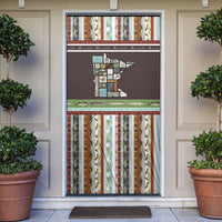 In The Deep Heart Of Minnesota Christmas Design Door Cover Xmas Holiday Patterns - Wonder Print Shop