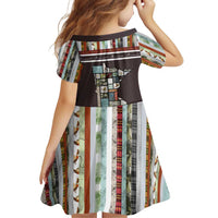 In The Deep Heart Of Minnesota Christmas Design Family Matching Off Shoulder Maxi Dress and Hawaiian Shirt Xmas Holiday Patterns - Wonder Print Shop