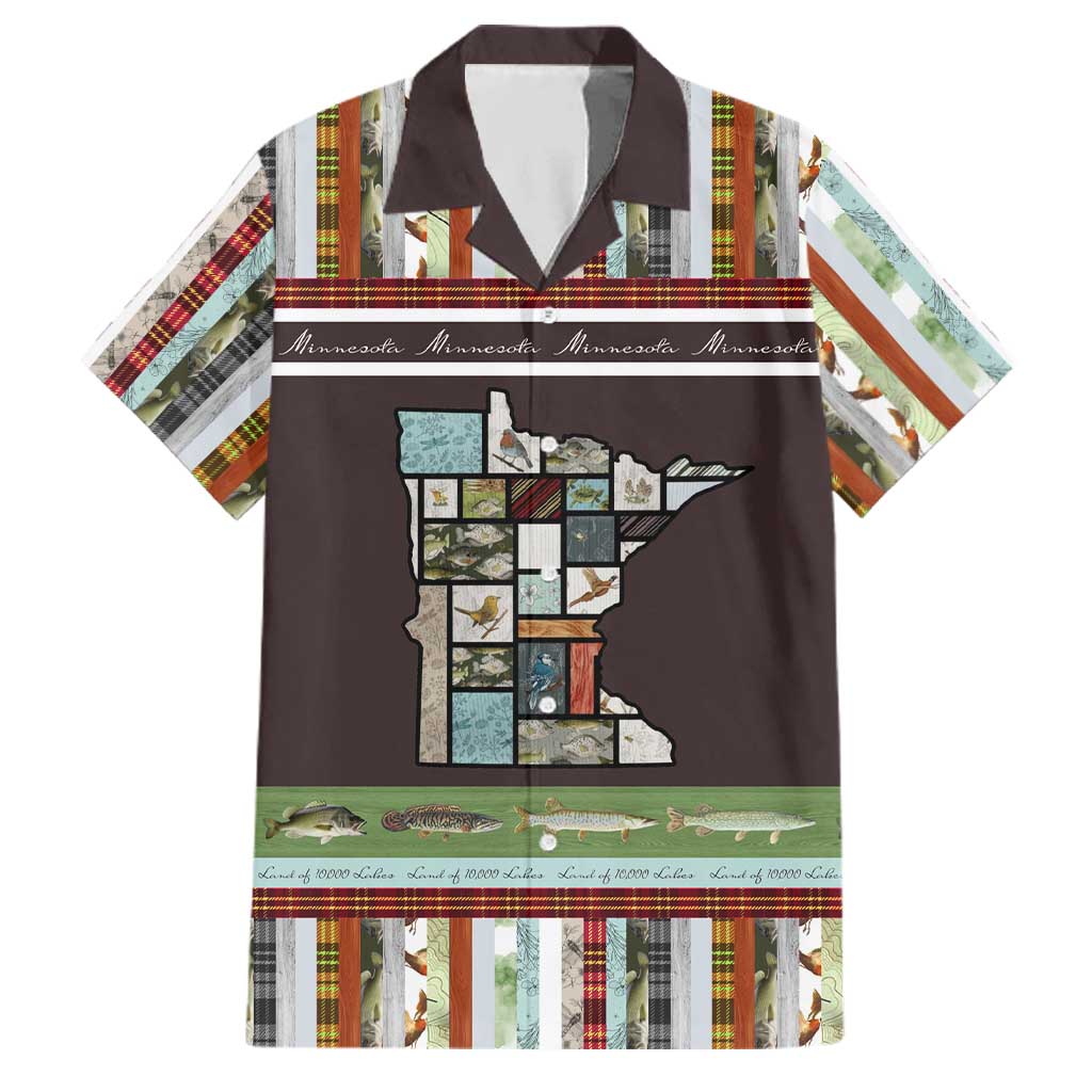 In The Deep Heart Of Minnesota Christmas Design Family Matching Off Shoulder Maxi Dress and Hawaiian Shirt Xmas Holiday Patterns - Wonder Print Shop