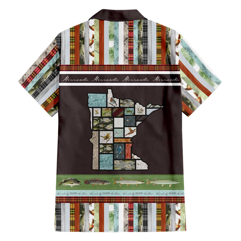 In The Deep Heart Of Minnesota Christmas Design Family Matching Off Shoulder Maxi Dress and Hawaiian Shirt Xmas Holiday Patterns - Wonder Print Shop