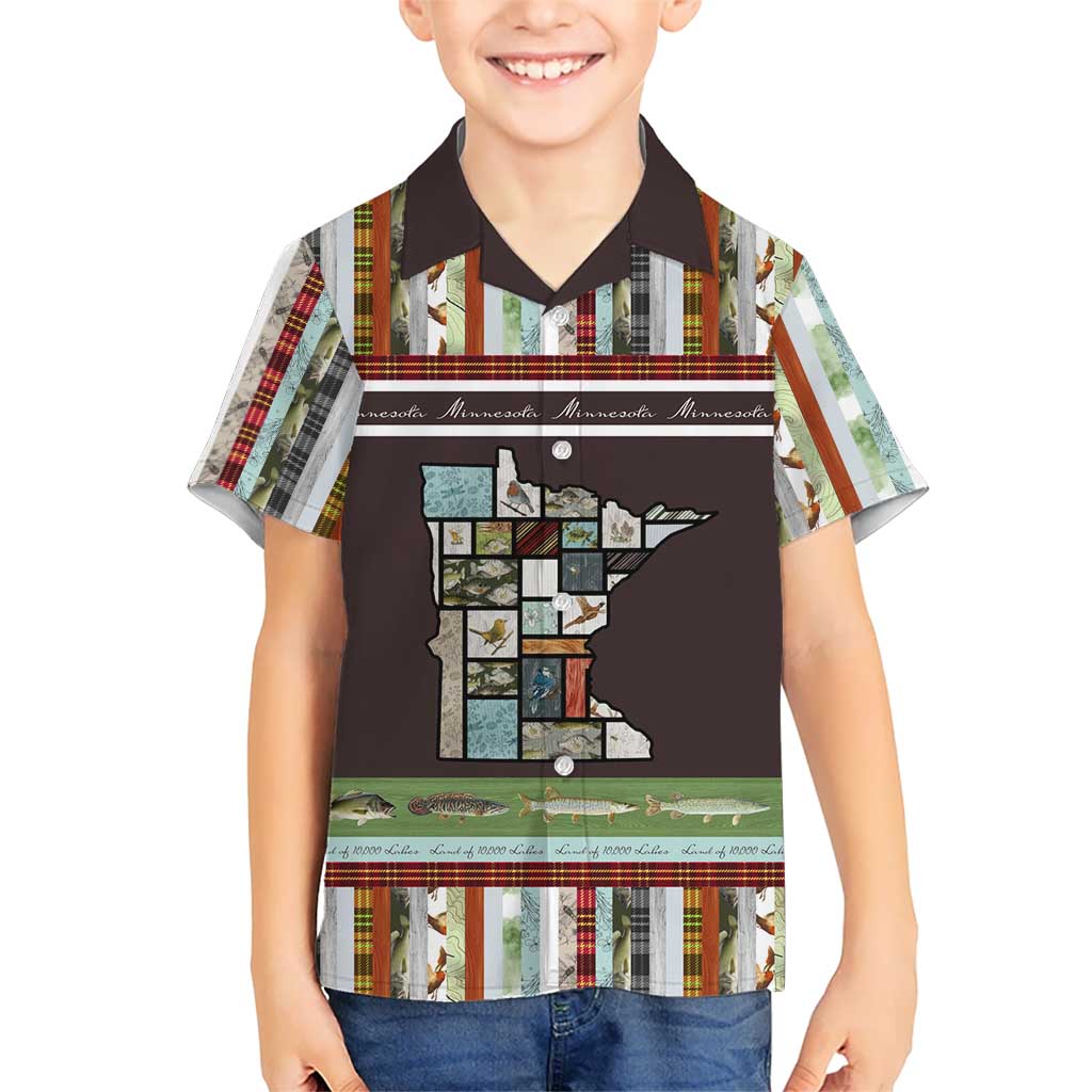 In The Deep Heart Of Minnesota Christmas Design Family Matching Off Shoulder Maxi Dress and Hawaiian Shirt Xmas Holiday Patterns - Wonder Print Shop