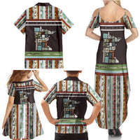 In The Deep Heart Of Minnesota Christmas Design Family Matching Summer Maxi Dress and Hawaiian Shirt Xmas Holiday Patterns - Wonder Print Shop