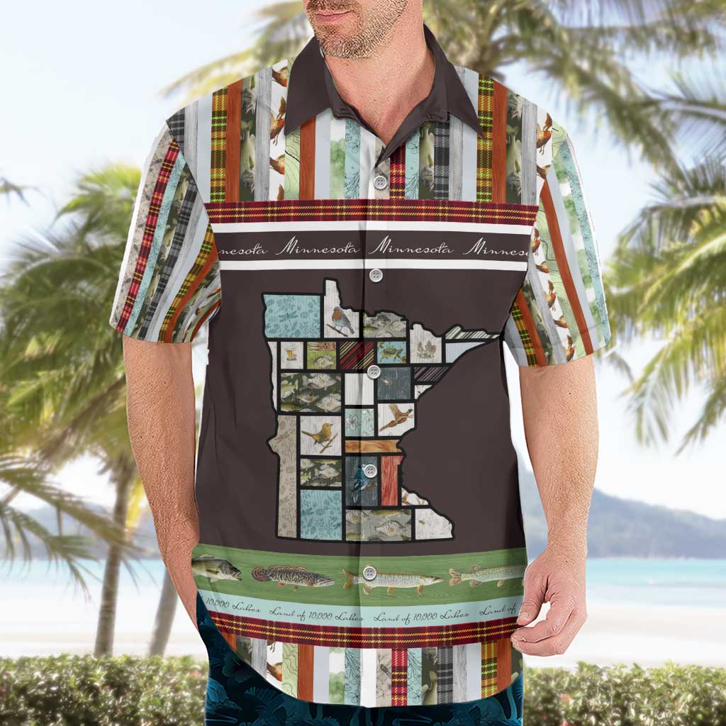 In The Deep Heart Of Minnesota Christmas Design Hawaiian Shirt Xmas Holiday Patterns - Wonder Print Shop