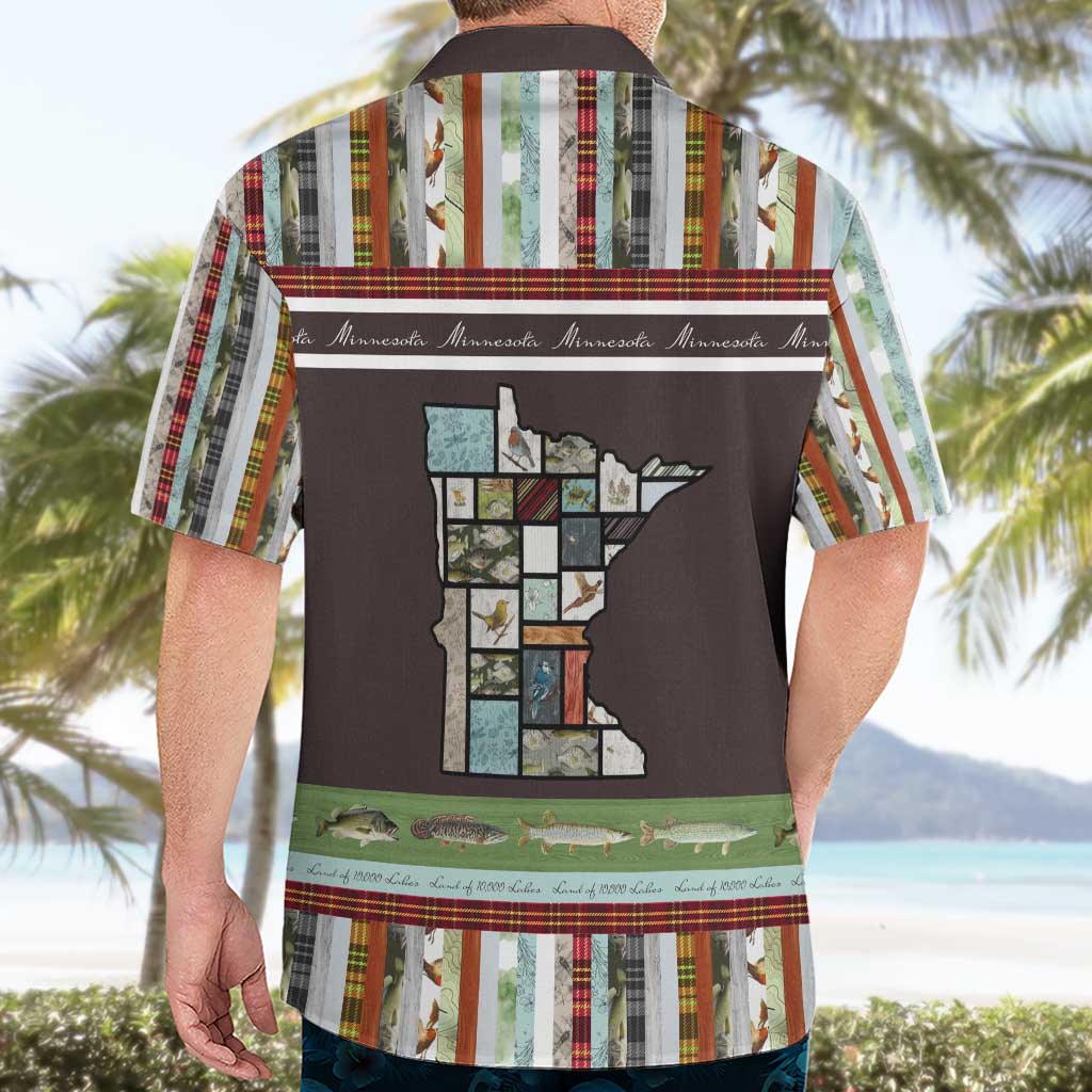 In The Deep Heart Of Minnesota Christmas Design Hawaiian Shirt Xmas Holiday Patterns - Wonder Print Shop