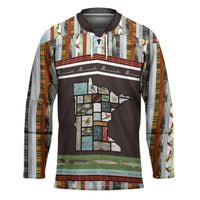 In The Deep Heart Of Minnesota Christmas Design Hockey Jersey Xmas Holiday Patterns - Wonder Print Shop