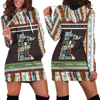 In The Deep Heart Of Minnesota Christmas Design Hoodie Dress Xmas Holiday Patterns - Wonder Print Shop