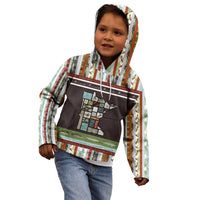 In The Deep Heart Of Minnesota Christmas Design Kid Hoodie Xmas Holiday Patterns - Wonder Print Shop