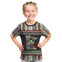 In The Deep Heart Of Minnesota Christmas Design Kid T Shirt Xmas Holiday Patterns - Wonder Print Shop