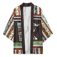 In The Deep Heart Of Minnesota Christmas Design Kimono Xmas Holiday Patterns - Wonder Print Shop
