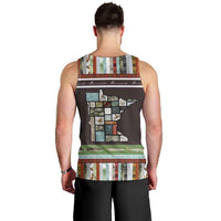 In The Deep Heart Of Minnesota Christmas Design Men Tank Top Xmas Holiday Patterns - Wonder Print Shop
