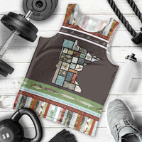 In The Deep Heart Of Minnesota Christmas Design Men Tank Top Xmas Holiday Patterns - Wonder Print Shop