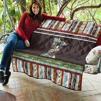 In The Deep Heart Of Minnesota Christmas Design Quilt Xmas Holiday Patterns - Wonder Print Shop